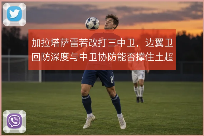 加拉塔萨雷若改打三中卫，边翼卫回防深度与中卫协防能否撑住土超强度